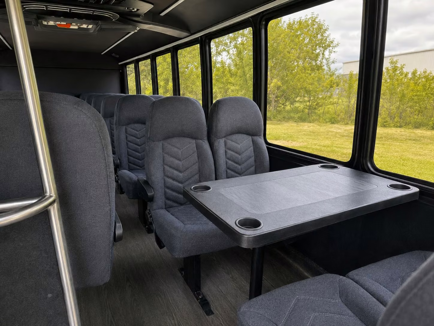 18 passenger minibus inside