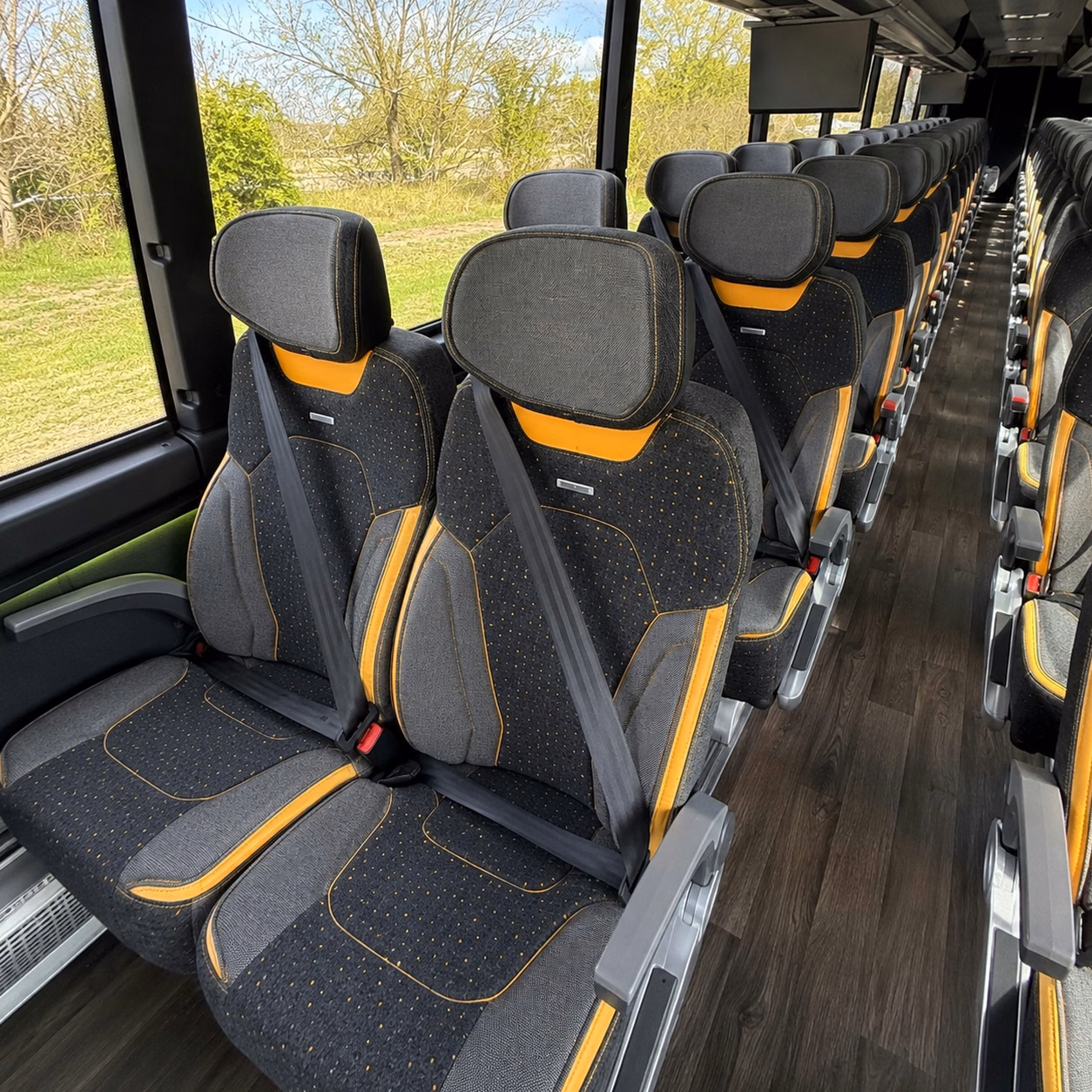 portland 56 passenger charter bus rental