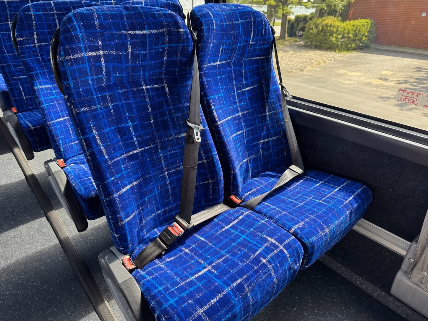 portland charter bus interior