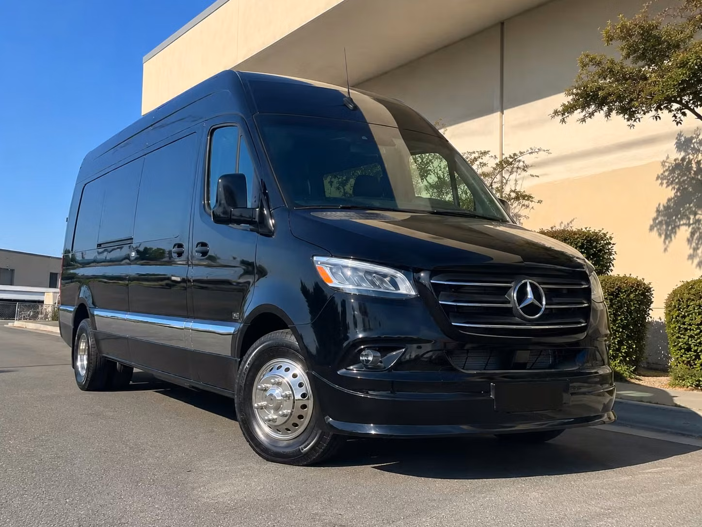 sprinter van with driver